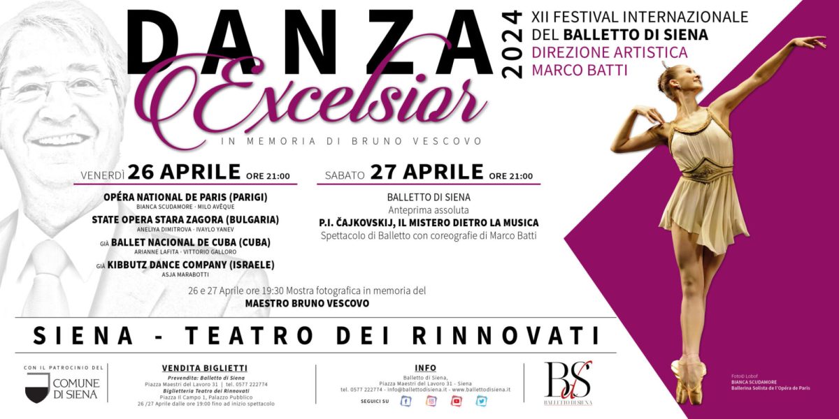 Poster 6x3 Danza excelsior 2024